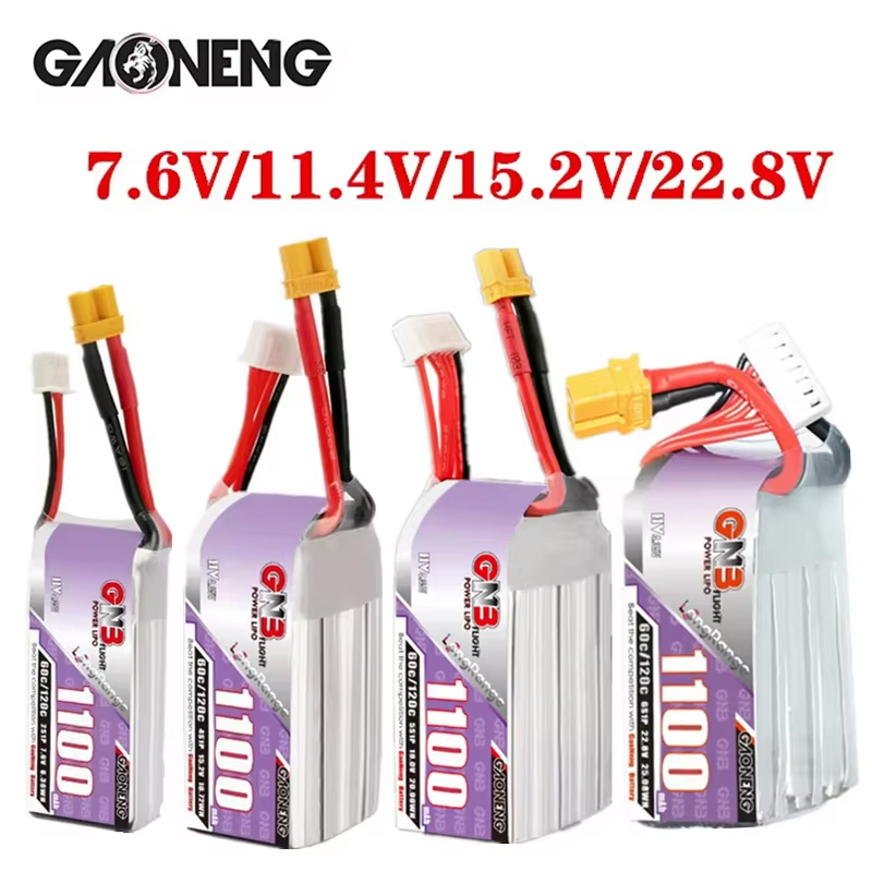 Drone Battery 6S - GNB 1100 мАч 2S 3S 4S