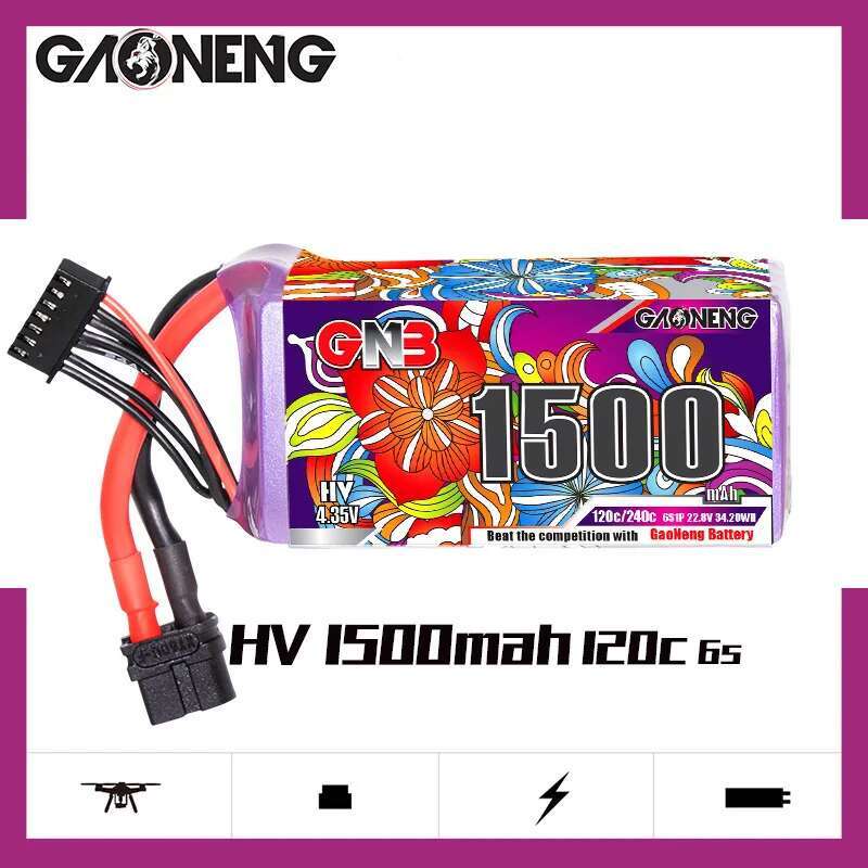 2 шт. GNB 6S Lipo аккумулятор  – обзор и цена Drone Battery 6S