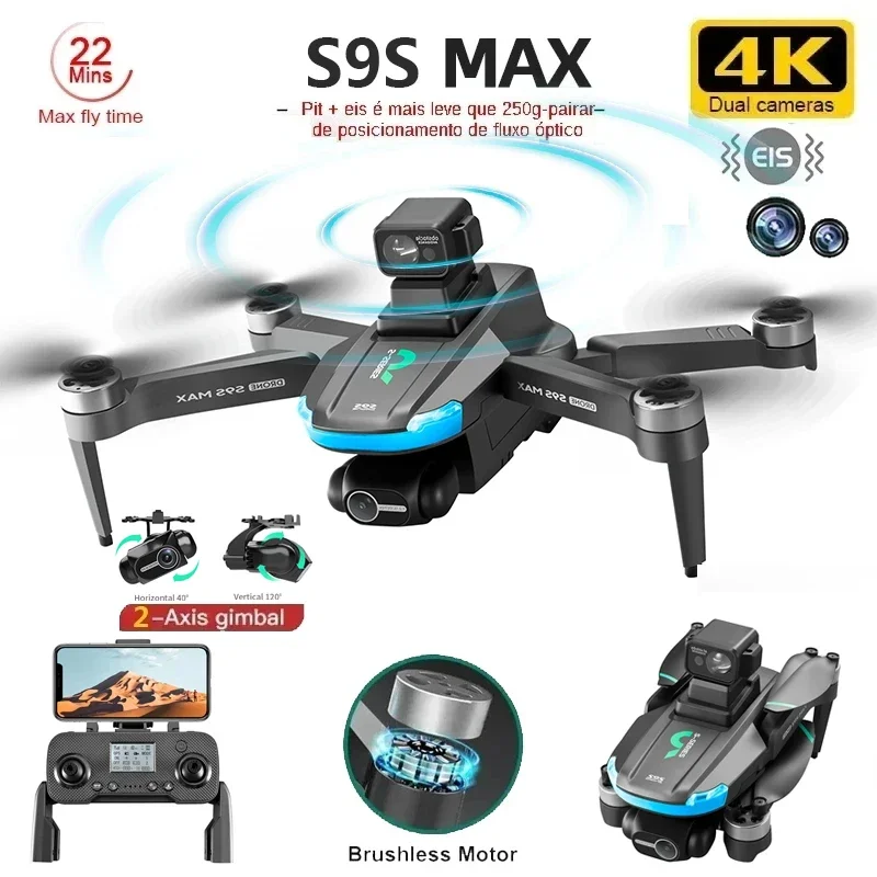 НОВЫЙ S9S MAX MINI Drone 4K 2- – обзор и цена Drone Battery Case