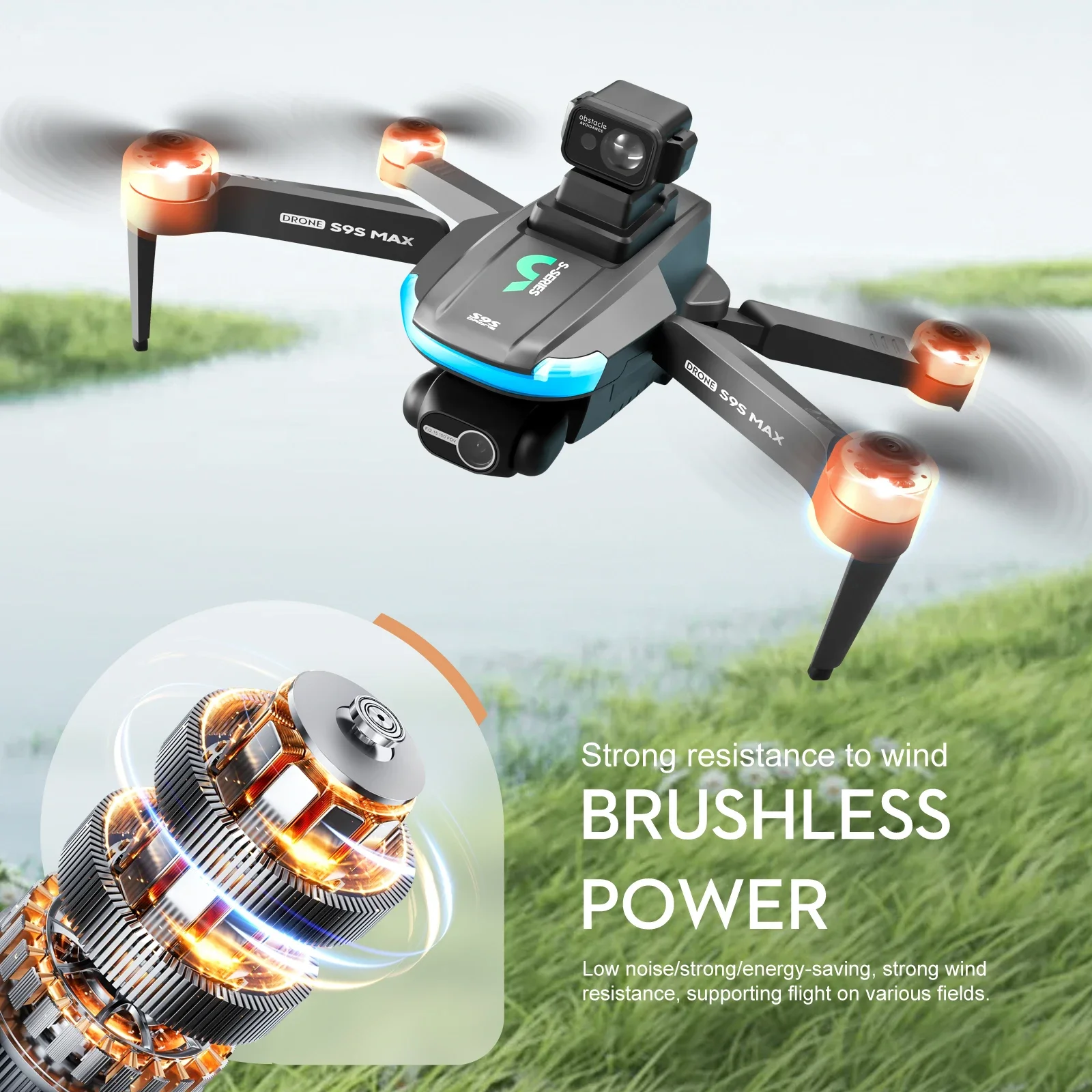 НОВЫЙ S9S MAX MINI Drone 4K 2- – обзор и цена Drone Battery Case