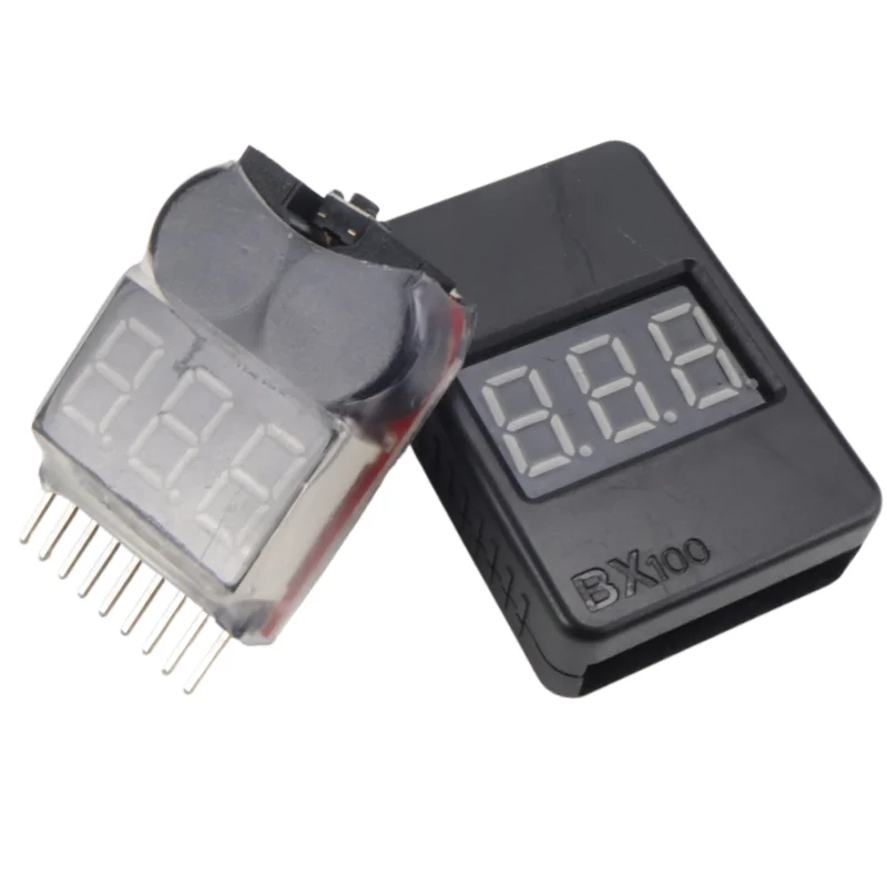 1-8S Lipo тестер напряжения ба – обзор и цена Drone Battery Voltage Checker
