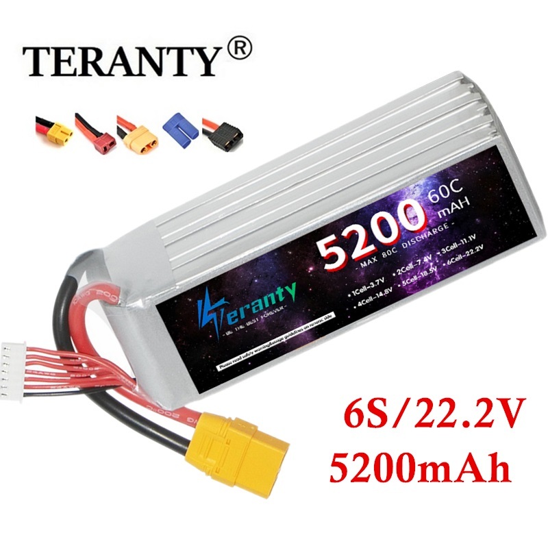 Литий-полимерный аккумулятор T – обзор и цена Drone Battery 6S