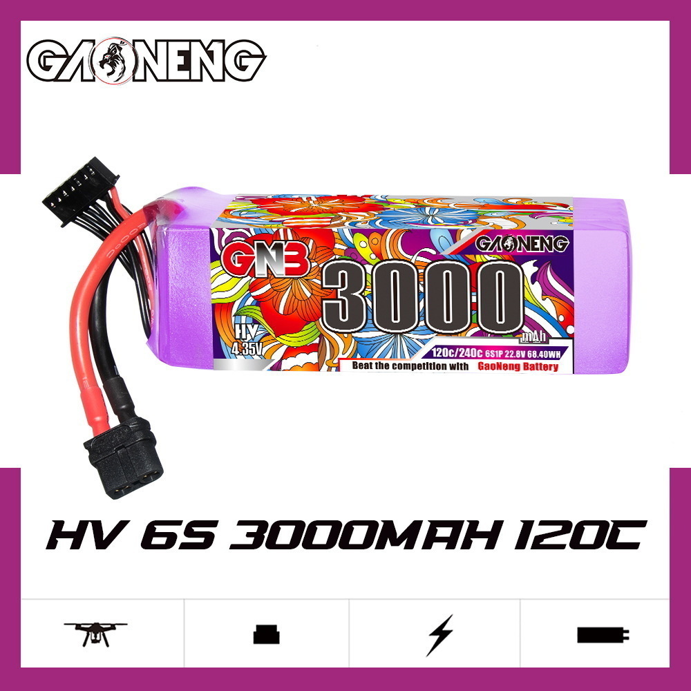 GNB Lipo аккумулятор 6S 22,8 В – обзор и цена Drone Battery 6S